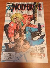 Wolverine #10 Classic Wolverine Sabretooth Battle 1989 NM+ picture