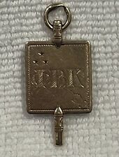 1881 9K Gold Phi Beta Kappa Watch Fob Pendant Beloit College George L Collie picture