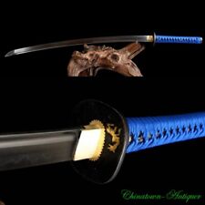Wild Wolf Sword Japanese Samurai Katana T10 Steel Blade Clay Tempered Sharp#2794 picture