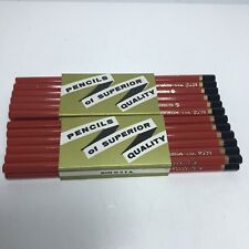 24 Vintage Addressograph Multigraph Multilith Reproducing Wood Pencils 2538 NOS picture
