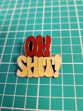  Vintage OH Sht Silver Tone Lapel Pin Hat Pin Tie Tack picture