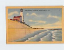 Postcard Cape Henlopen Lighthouse Rehoboth Beach Delaware USA picture