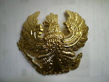 DGH® German Pickelhaube Brass Prussia helmet Wappen Badge handmade brass H1 picture