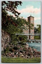 Amsterdam, New York NY - Pitted Rocks, Chuctanunda Creek - Vintage Postcard picture