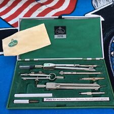 Faber-Castell compass set 71715 Estate Sale Find Needs Cleaning Selling As Is picture