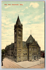 City Hall Cincinnati Ohio OH Vintage Postcard picture
