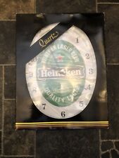 Official HEINEKEN Lager Grand Prix Paris 1889 Quartz Wall Clock **NEW + SEALED** picture