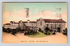 Buck Hills Falls PA-Pennsylvania, South Front of The Inn, Vintage Postcard picture
