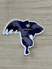 Vintage Batman Cartoon Sticker Running - Preowned Good Condition picture