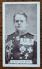 1915 WILLS  WW1 Cigarette Card Britain’s Defenders  - #14 Sir Hedworth Meux picture