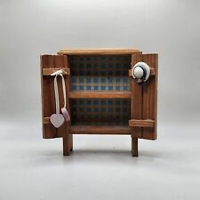  Miniature Wooden  Enesco cabinet  picture