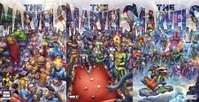 THE MARVELS 1 2 3 ALAN QUAH VARIANT NM SET - MARVEL 2021 - AWESOME COVER ART  picture