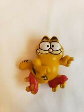 Garfield Figurine Small PVC Red Skates SH 1 picture