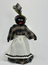 Vintage American Folk Art Corn Cob Doll 6” By Cajun Cousins Louisiana Signed picture