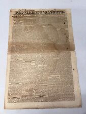 Providence Gazette May 11, 1820 Vol LVI No. 2960 (Vol 1 No. 38) Newspaper picture
