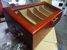 Humidor HUM-DIS4 Counter Top Display Cherry Finish picture