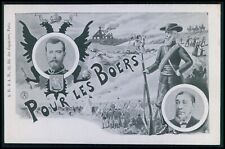 aa05 Boer War South Africa Transvaal England UK original old 1900s postcard picture