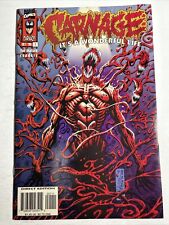 Carnage: It's A Wonderful Life #1 Marvel Kyle Hotz Origin - water damage picture