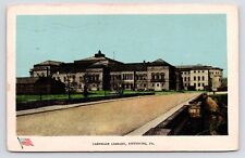 c1908~Carnegie Library~Allegheny County~Pittsburgh Pennsylvania~Antique Postcard picture