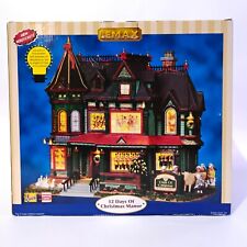 LEMAX Holiday Village 12 Days Of Christmas Manor Lighted Musical w Cord Working picture