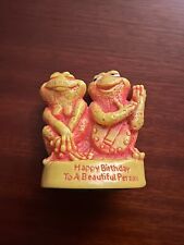 1968 The Great American Dream Figurine Happy Birthday To A Beautiful Person Frog picture