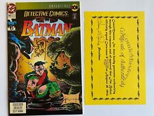 Detective Comics 660 Signed Autographed Jim Balent COA DC Comics 1993 picture
