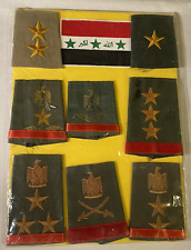 Original Post-2003 Iraqi Army Officer Ranks Rare unique cloth uniform shoulder picture