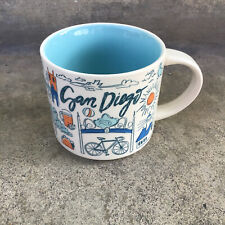 Starbucks San Diego California Been There Series Coffee Cup Mug 14oz 2018 picture