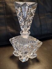 Vintage Crystal Perfume Decanter, Genuine Lead Crystal, Global Art Germany picture