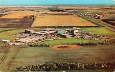 Devils Lake ND North Dakota Region Junior College Campus Aerial Vtg Postcard A40 picture