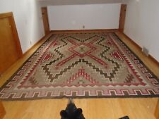 Rare large size vintage Navajo rug-room size, almost 10 ft. x14 ft. picture