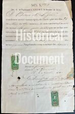Rare: Brazilian Slave Registration from 1871 picture