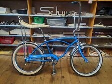 Original Sky Blue JD Sept '68 Schwinn Stingray Deluxe 2-Speed Kickback Bicycle picture