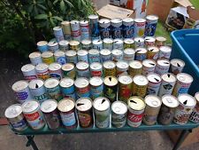 Lot of 70 Steel Beer Cans  Stoneys Foster's Lager Koch's Old Dutch Bob's Special picture