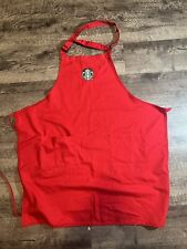 Starbucks Official Red Apron  (with Pockets) picture