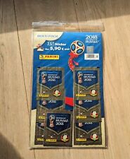 Panini World Cup toilet 2018 multi pack 7 bags = 35 stickers original packaging new Messi Ronaldo  picture