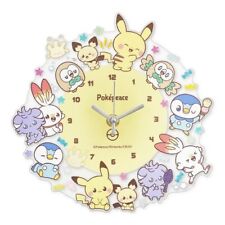 Pokemon Peaceful Place Acrylic Wall Clock Pikachu Rowlet Piplup Scorbunny Pichu picture