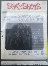2009 Press Pass KISS 360 Snapshots Calderone Theater Hempstead NY 1975 SS-3/12 picture