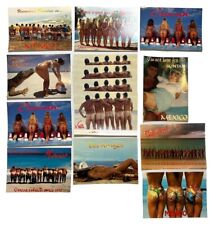Vintage Postcard Adult Humor Bikini Babes & Dudes Cancun Mexico Sun Sand Unused picture