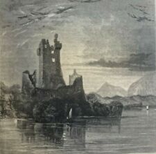 1871 Ireland Giant's Causeway Londonberry Dublin Ross Castle Killarney  picture