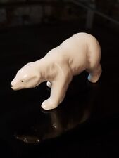 Antique porcelain Bone China Polar bear Grafenthal Figurine Germany 4x2
