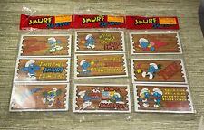 1982 Topps Smurf 36 Super Cards NOS Peyo Vintage Lot Of 3 #C picture