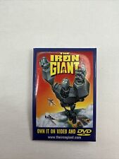 Vintage The Iron Giant Promotional Pin Button Pinback Badge Promo picture