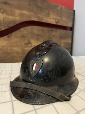 French Occupation Adrian Helmet WW2 Police picture