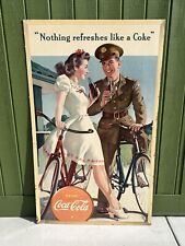 Vtg 1943 WWII Coca Cola 
