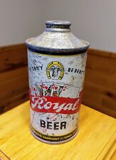 Tough Royal Cone Top Beer Can - Reno Brewing - Rare Nevada Label picture