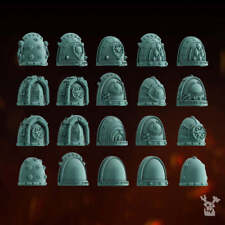Lunar Knights Shoulder Pads Set x20 | Grim Dark Fantasy Bits picture