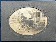 1900 LOCOMOBILE Steam Car Antique Cabinet Photo picture