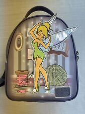 Disney Loungefly Tinker Bell Mini Backpack Classic Mirror Scene Exclusive NWOT picture