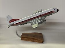 RARE Western Airlines Lockheed L-188A Electra Desk Display 1/100 Model Airplane picture